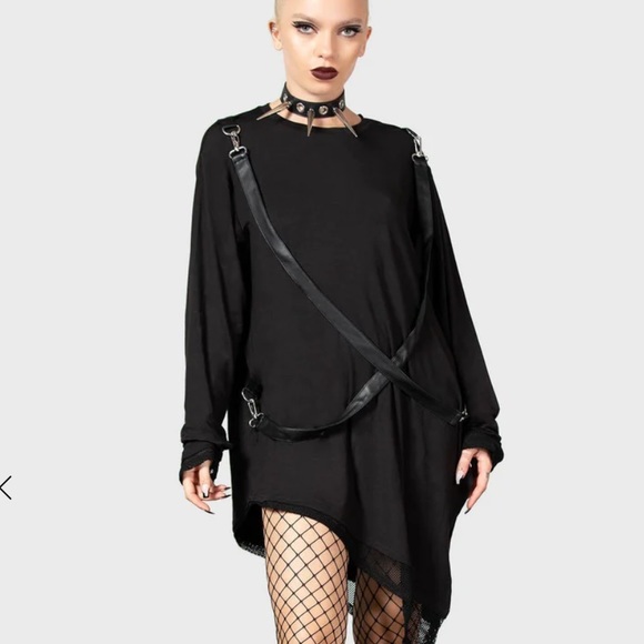 Killstar Tops - KILLSTAR ZOMBIE CLOWN TOP